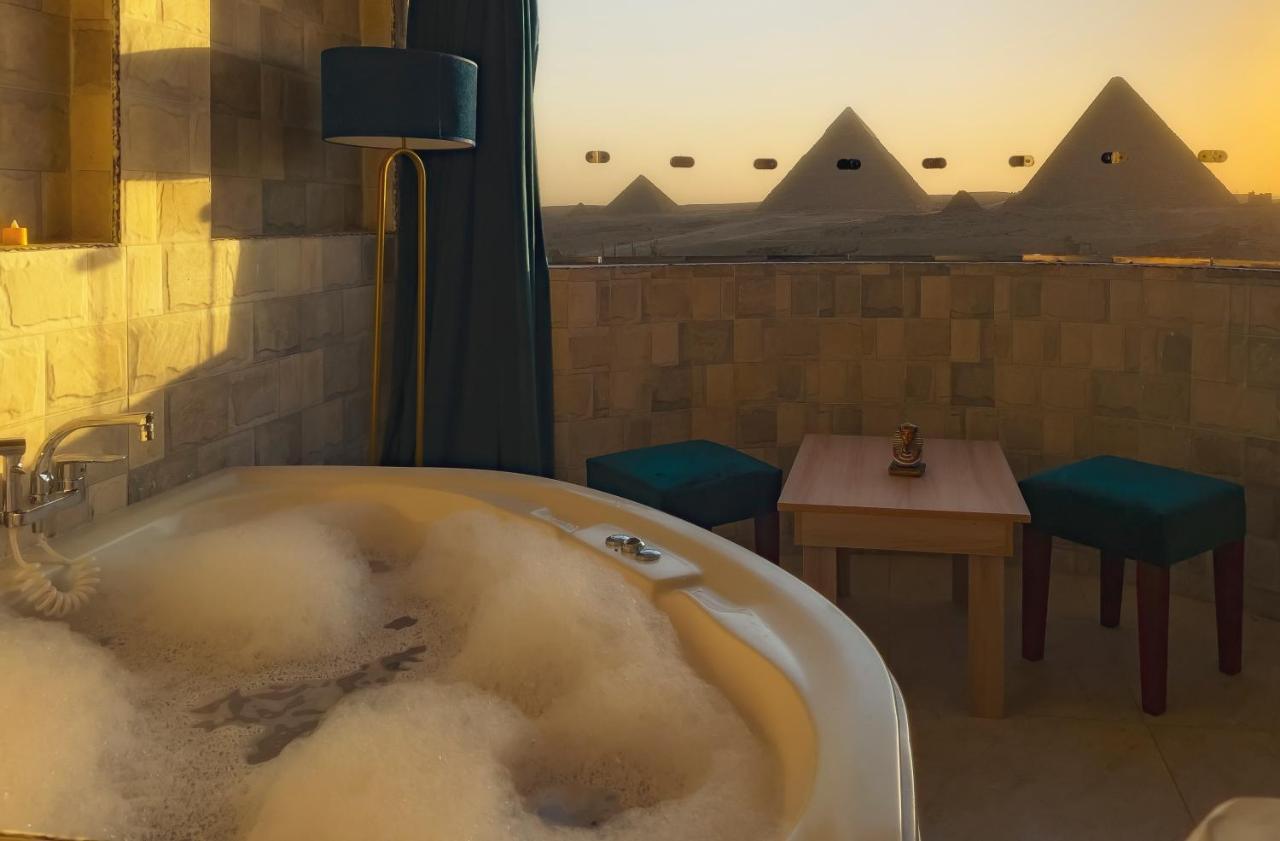 Jumeirah Pyramids View Inn Kafrat al Jabal Екстер'єр фото